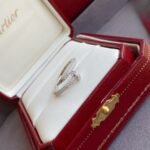 CARTIER Juste un Clou ring small model half-paved - Image 2