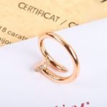 CARTIER Juste un Clou ring classic model diamonds - Image 4