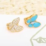 Van Cleef and Arpels Two Butterfly earrings - Image 6