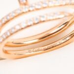 CARTIER Juste un Clou ring double half-paved - Image 4