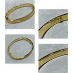 CARTIER LOVE bracelet classic model brushed - Image 3