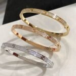 CARTIER LOVE bracelet small model paved - Image 7