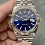 [Super Clone] Rolex Datejust 36 mm Jubilee Fluted Bezel Bright blue Dial 126234 - Image 2