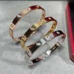 CARTIER LOVE bracelet classic model 10 diamonds - Image 4
