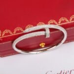 CARTIER Juste un Clou bracelet classic model half-paved - Image 2