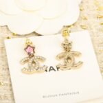 CHANEL CC Star earrings - Image 4
