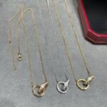CARTIER LOVE pendant half-paved - Image 5