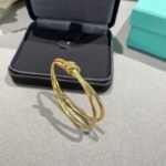 Tiffany and Co TIFFANY Knot Double Row Hinged Bangle - Image 2