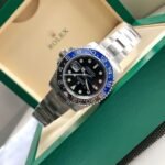[Super Clone] Rolex GMT Master II 40 mm Oyster Blue and black Bezel Black Dial 126710BLNR - Image 4
