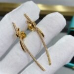 Tiffany and Co TIFFANY Knot Drop Earrings - Image 6