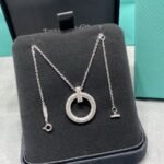 Tiffany and Co TIFFANY T1 Narrow Circle Pendant - Image 2