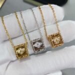 Van Cleef and Arpels Perlée clovers pendant - Image 8