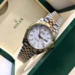 [Super Clone] Rolex Datejust 41 mm Jubilee Fluted Bezel White Dial 126333 - Image 5