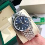 [Super Clone] Rolex Datejust 41 mm Jubilee Fluted Bezel Bright blue Dial 126334 - Image 5