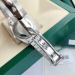 [Super Clone] Rolex Datejust 41 mm Oyster Fluted Bezel Silver Dial 126334 - Image 7