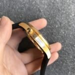 Omega Seamaster Diver 300M 42mm Yellow Gold On Rubber Strap Black Dial - Image 6