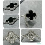 Van Cleef and Arpels Vintage Alhambra bracelet 5 motifs - Image 3
