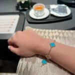 Van Cleef and Arpels Vintage Alhambra bracelet 5 motifs - Image 2