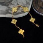 Van Cleef and Arpels Vintage Alhambra bracelet 5 motifs - Image 2