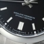 Rolex Oyster Perpetual 41 mm Oyster Trapeze Bezel Black Dial 134300 - Image 5