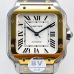 CARTIER Santos de Cartier watch Medium model 41.9 mm x 35.1 mm - Image 4