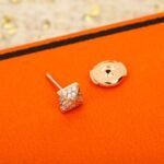 HERMES Hermès Clou d’H earrings - Image 3