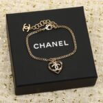 CHANEL CC Heart bracelet - Image 2