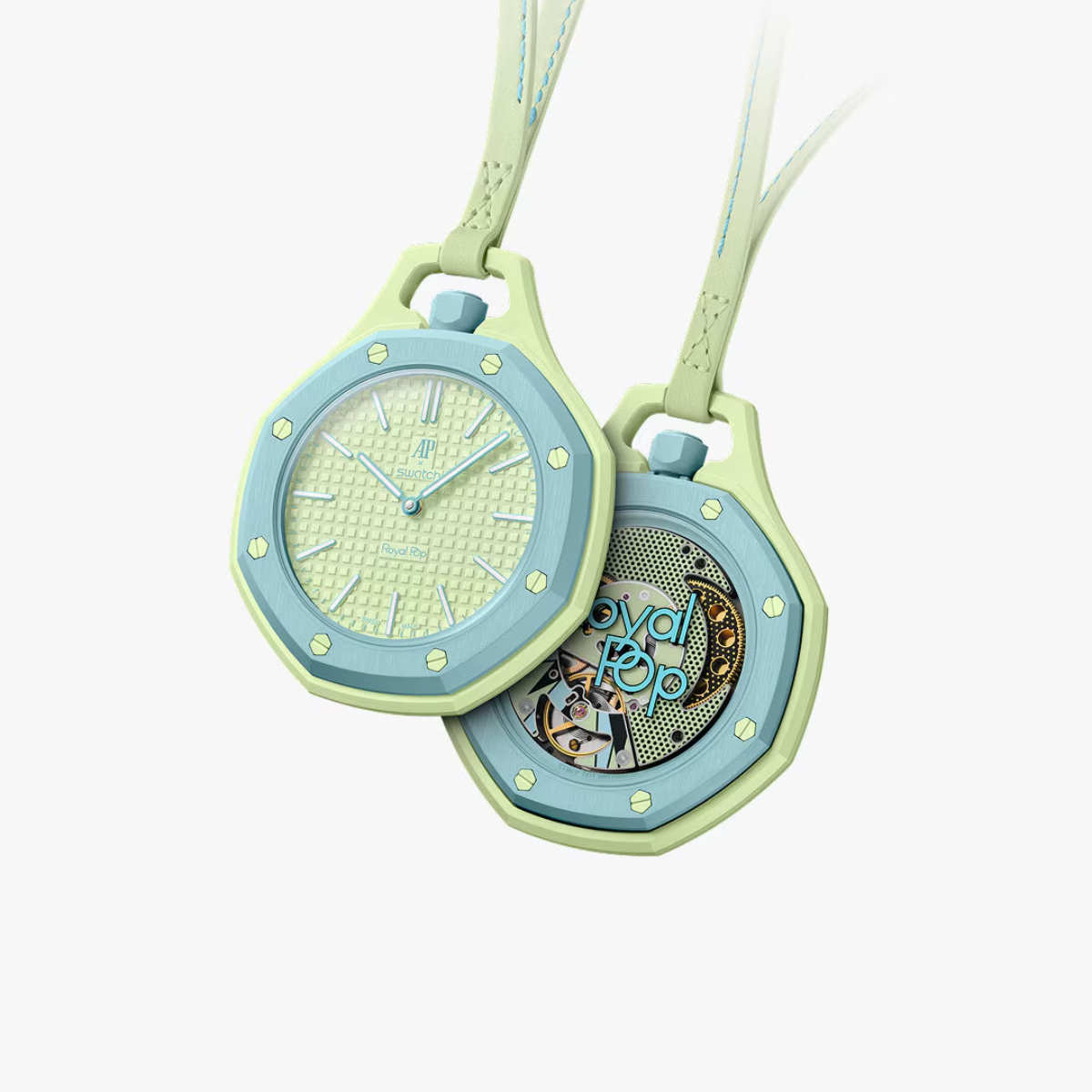 4.png Swatch Royal Pop Blaue Acht Bioceramic Watch - Image 1