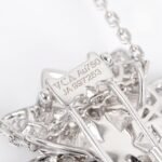 Van Cleef and Arpels Lotus clip pendant medium model - Image 8