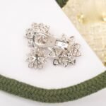 Van Cleef and Arpels Lotus earrings 3 flowers - Image 5