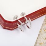 CARTIER Juste un Clou hoop earrings small model paved - Image 2