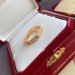 CARTIER LOVE ring small model paved - Image 5