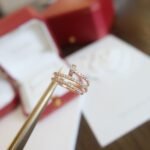 CARTIER Juste un Clou ring double half-paved - Image 3