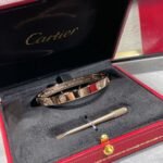 CARTIER LOVE bracelet classic model10 diamonds - Image 3