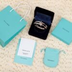 Tiffany and Co TIFFANY T T1 Wide Diamond Hinged Bangle - Image 3