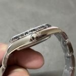 [Super Clone] Rolex Datejust 36 mm Oyster Fluted Bezel Bright blue set with diamonds Dial 126234 - Image 5