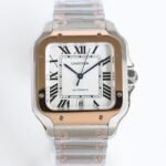 CARTIER Santos de Cartier watch Large model 47.5 mm x 39.8 mm - Image 2