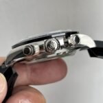 [Super Clone] Rolex Cosmograph Daytona 40 mm Oysterflex Ceramic Bezel Steel and bright black Dial 126519LN - Image 7