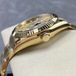 Rolex Sky Dweller 42 mm Oyster Fluted Bezel Champagne colour Dial 336938 - Image 6