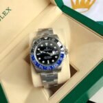 [Super Clone] Rolex GMT Master II 40 mm Oyster Blue and black Bezel Black Dial 126710BLNR - Image 2