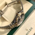 [Super Clone] Rolex Datejust 41 mm Jubilee Fluted Bezel Bright black Dial 126333 - Image 6