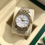 [Super Clone] Rolex Datejust 41 mm Jubilee Fluted Bezel White Dial 126333 - Image 4