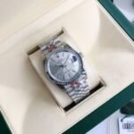 [Super Clone] Rolex Datejust 41 mm Oyster Fluted Bezel Silver Dial 126334 - Image 3