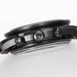 Omega Speedmaster Dark Side Of The Moon Apollo 8 44mm Black Ceramic On Leather Strap Black Dial - Image 6