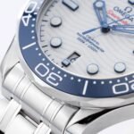 Omega Seamaster Diver 300M 42mm Steel On Steel Blue White Dial - Image 6