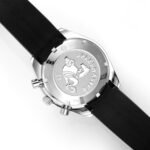 Omega Speedmaster Racing 40mm Steel On Rubber Strap Black Silver Dial - Image 6