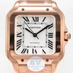 CARTIER Santos de Cartier watch Medium model 41.9 mm x 35.1 mm - Image 4