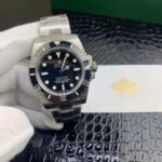 [Super Clone] Rolex Submariner 41 mm Oyster Black ceramic Bezel Bright black Dial 124060 - Image 4
