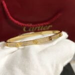 CARTIER LOVE bracelet small model paved - Image 6
