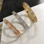 CARTIER LOVE bracelet classic model paved - Image 6